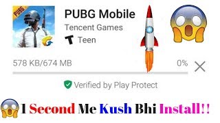 How To Download Any Apps And Games Fastly On Andriod Playstore1oneSecond2018 Hindi [upl. by Kliman]