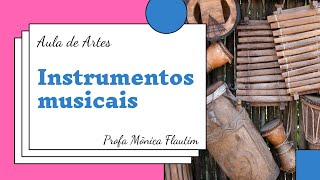 Classificação dos instrumentos musicais [upl. by Dido]