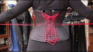 Dark Garden Corsetry SelfLacing Tutorial [upl. by Palumbo]