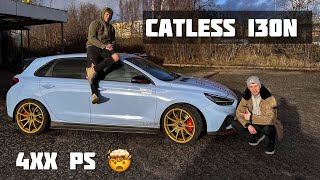 Hyundai I30N Stage 3 mit 4xxPS im Test🤯 100200 Messen Sound amp Pops and Bangs [upl. by Kerianne]