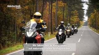 Mehrphasen Training Motorrad  Perfektionsfahrt  ÖAMTC Fahrtechnik [upl. by Agni549]