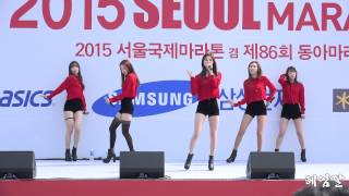 150315 EXID WHOZ THAT GIRL 직캠서울국제마라톤 축하공연 by 헤임달 [upl. by Sila]