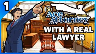 Phoenix Wright Ace Attorney Playthrough with an Actual Lawyer Part 1 [upl. by Nettie]