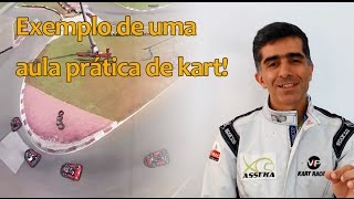 Dicas de Pilotagem de Kart Exemplo de uma aula prática [upl. by Yesmar296]