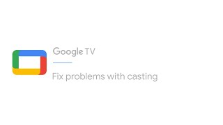 Fix problems with casting  Google TV [upl. by Shinberg77]