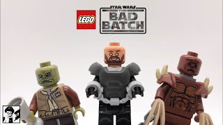 LEGO Bad Batch Ep 5 “Rampage” Custom Minifigure Showcase [upl. by Asiar994]