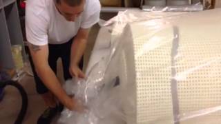 How to Return or Ship a Latex Foam or Memory Foam Mattress [upl. by Icyak987]