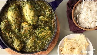 How to Make Chicken Saag  Indian Recipes  Allrecipescom [upl. by Brody]