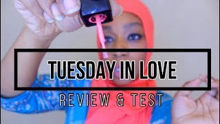 Tuesday In Love  Halal Water Permeable Nail Polish  Review and Test [upl. by Martinic]