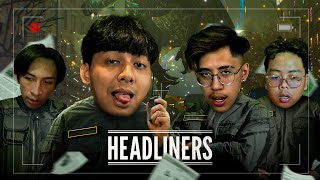 XXGANG KEMBALI MELIPUT GOMZIMLA  THE HEADLINERS [upl. by Eardna847]