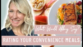 Dietitian Reviews SUBSCRIBERS CONVENIENCE MEALS Will She Approve [upl. by Brandise403]