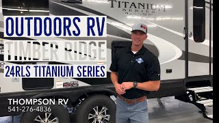 New 2021 Outdoors RV Timber Ridge 24RLS Titanium Series Four Season Trailer Walk Through [upl. by Franciska]