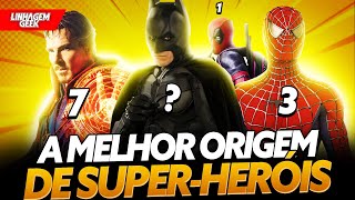 10 MELHORES ORIGENS DE FILMES DE SUPER HERÓI [upl. by Malchy]