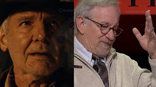 Spielberg Reacts To Seeing Indy And The Dial Of Destiny [upl. by Gallard372]