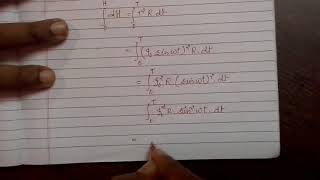 Physics  Relationship between RMS and peak value of current [upl. by Broek467]