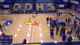 DelavanDarien High School vs Whitewater High School Mens Varsity Basketball [upl. by Malin]