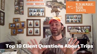 Top Ten Client Questions About Trips [upl. by Aimej787]