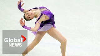 Russian figure skater Kamila Valieva gets 4year ban from sport over doping [upl. by Stella871]