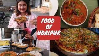 Best of Udaipur  Street Food Restaurants amp Cafes  Golgappa Girl [upl. by Ertnod]