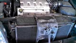 Radiator replacement 2000  2005 Cadillac Deville 46L V8 Install Remove Replace [upl. by Stanfield4]