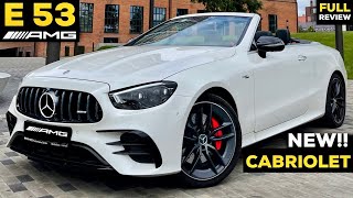 2022 MERCEDES E Class AMG E53 Cabriolet NEW FULL InDepth Review DRIVE BRUTAL Sound Exhaust 4MATIC [upl. by Gibb]