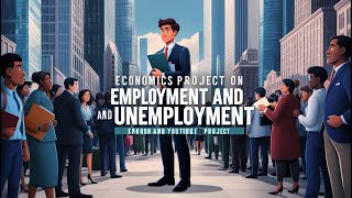 Economics Project on Employment and Unemployment For class 12 [upl. by Einamrej475]