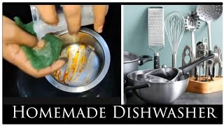 how to make dish washer at home  Homemade dishwasher making process [upl. by Vickie]