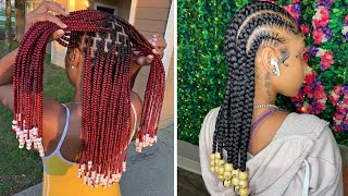 😍😍😍Best Braid Hairstyles  Fall 2020 compilation [upl. by Laram713]