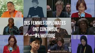 Les femmes dans la diplomatie  une force pour la paix [upl. by Evan]