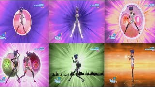 Miraculous Ladybug  Multimouse Transformations  Fusions and Powers [upl. by Kennedy412]