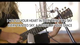 Tori Kelly  So Will I 100 Billion X  Instrumental with Lyrics [upl. by Nacnud]