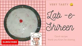 LabeShireen quick recipe [upl. by Jew]