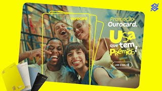 Promoção Ourocard Usa que tem prêmios  BB [upl. by Annaoi]