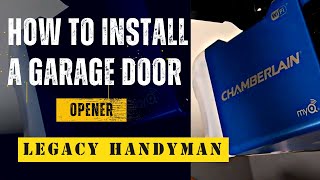 Liftmaster Garage door opener replacement [upl. by Ayortal504]