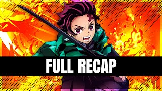 Demon Slayer Season 1 amp Mugen Train FULL RECAP [upl. by Atikahc]