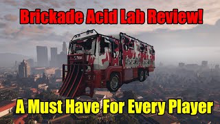 GTA Online Acid Lab Brickade Mobile Drug Lab Full Breakdown Review And How To Counter It [upl. by Alleul]