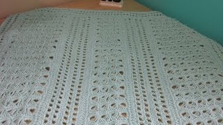 Crochet colcha o cobija de bebé para principiantes [upl. by Siari]