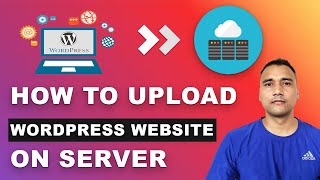 How to Upload Move or Migrate WordPress Website From Local host To The Internet or live server [upl. by Eibber]