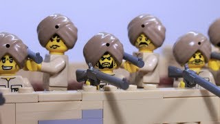 Lego battle of Saragarhi  stop motion [upl. by Yrian]