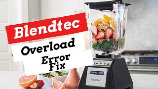 Blendtec Overload ErrorFix [upl. by Mariska]