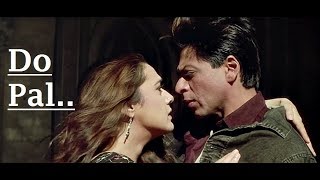 Do Pal  VeerZaara  Shah Rukh Khan  Preity Zinta  Lata Mangeshkar  Sonu Nigam Full Song Lyrics [upl. by Acinehs]