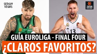 ¿REAL MADRID BALONCESTO tiene MEJOR EQUIPO que los GRIEGOS ¿QUIÉN LLEGARÁ a FINAL FOUR de EUROLIGA [upl. by Pheni]