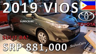 2019 Toyota Vios 13E CVT [upl. by Bouchier478]