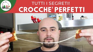 Crocchè di patate Napoletani PERFETTI tutti i segreti e la guida passo passo  FoodVlogger [upl. by Snilloc]