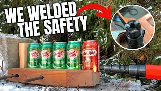 🚨 5 DANGEROUS Experiments with a Nail Gun 🚨 [upl. by Pettit]