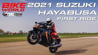 2021 Suzuki Hayabusa first ride  Road Top Speed Run at 183mph amp Crazy Wheelies [upl. by Ofori]