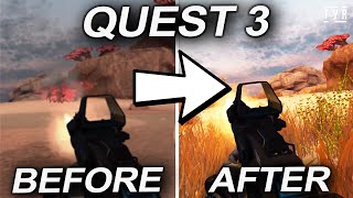 QUEST 3 vs Quest 2 HUGE Graphics UPGRADE [upl. by Tansey]