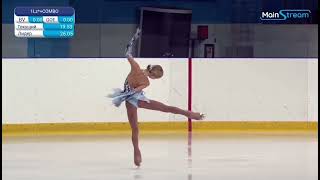 Elena Kostyleva  SP Russian Novice Championships 2022 [upl. by Draner]