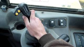 How the Controls in a Caterpillar 657G Work [upl. by Ulani]