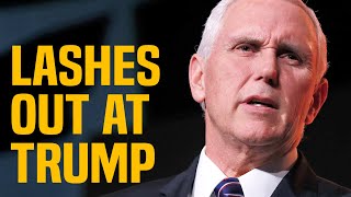 Mike Pence TURNS on Trump in viral attack [upl. by Ramilahs]